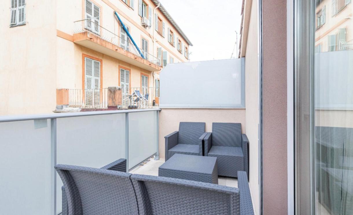 Studio Cozy Avec Terrasse N12 Ницца Экстерьер фото