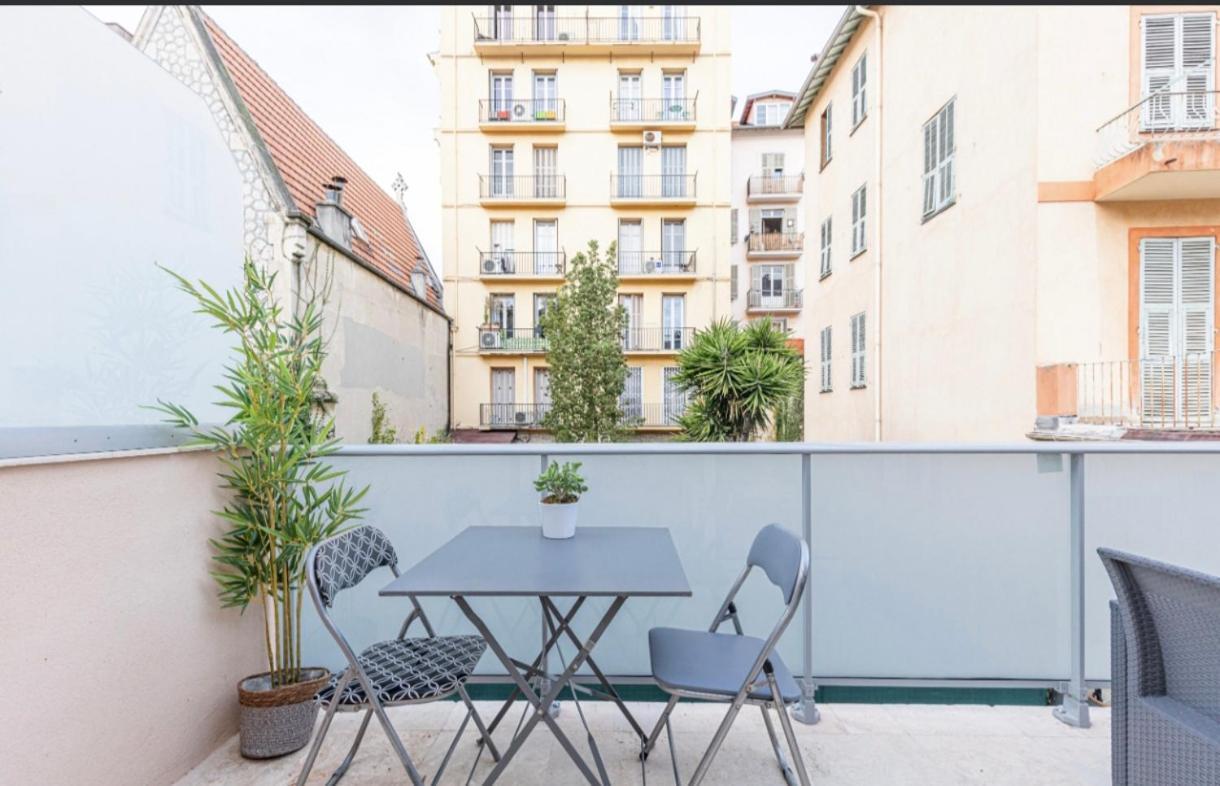 Studio Cozy Avec Terrasse N12 Ницца Экстерьер фото