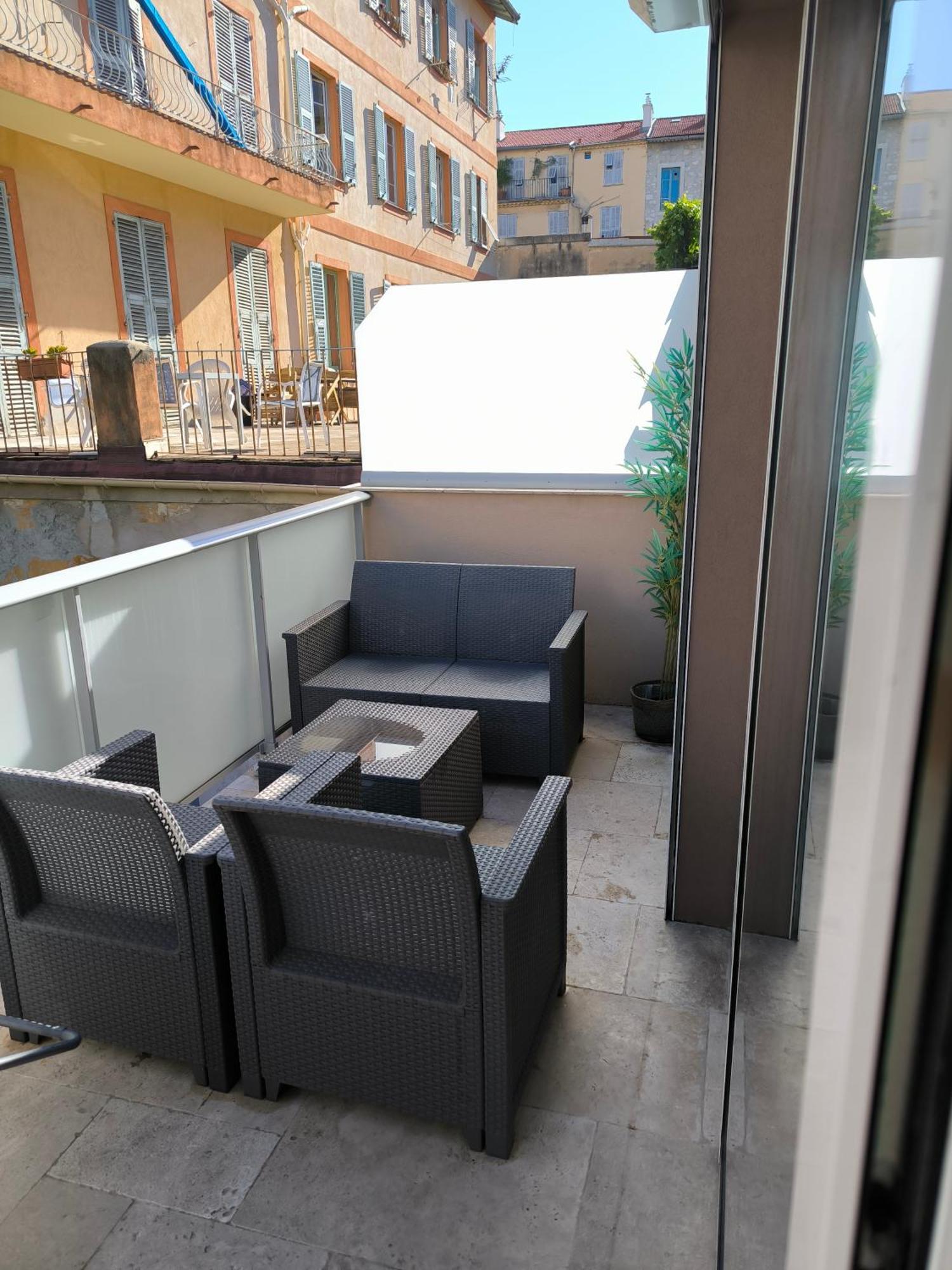 Studio Cozy Avec Terrasse N12 Ницца Экстерьер фото